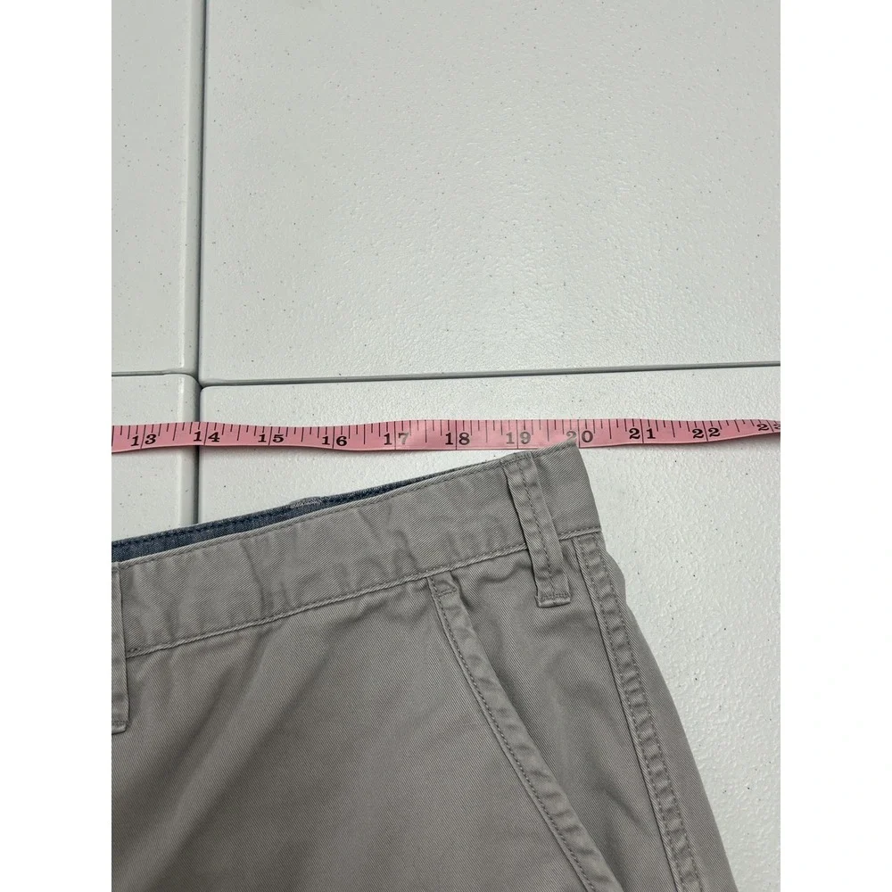 Polo Ralph Lauren Men's Chino Shorts Light Gray Relaxed Fit Size 40 Flat Front